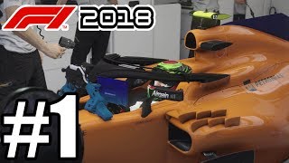F1 2018 Career Mode Gameplay Walkthrough Part 1 - Australia ( No Commentary)