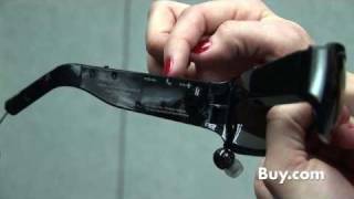 BuyTV at CES 2009 - TriSpecs Audio Sunglasses
