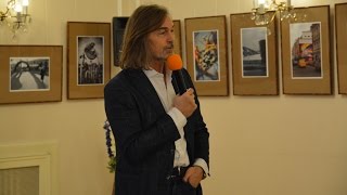 Творческая встреча с российским художником Никасом Сафроновым в РЦНК в Праге