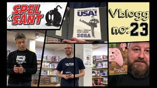 Spel & Sånt Vblogg no 23 Historien om SEGA Föreläsning Med Martin Lindell & Stefan Lampinen