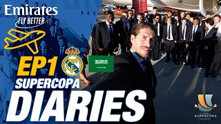 Fly with Sergio Ramos and Real Madrid! | ACCESS ALL AREAS on the EMIRATES flight to Jeddah