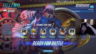 HARBLEU BEST ROADHOG GAMEPLAY! [ OVERWATCH SEASON 20 TOP 500 ]