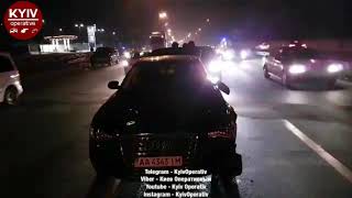 ДТП с погибшим возле метро Выдубичи