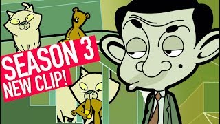 Cat FIGHT | (Mr Bean Season 3) | NEW Funny Clips | Mr Bean Official