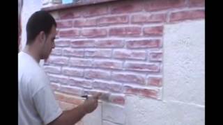 Beton amprentat vertical | Pavele | Tencuieli decorative