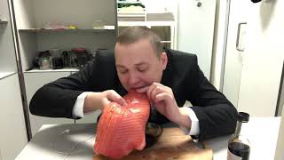 Форель итинг асмр asmr eating trout fish ムクバン