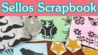 Crea tus Sellos / Tutorial Scrapbook - Homemade Stamps DIY