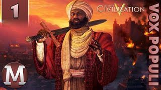 Civilization 5 - Vox Populi - Let's Play Songhai #1