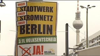 Berlin: bras de fer autour de la gestion du réseau électrique