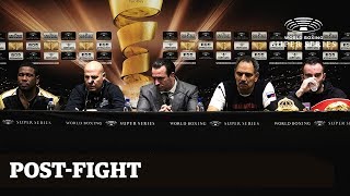 WBSS Gassiev vs. Dorticos: Post-Fight Press Conference Live Stream