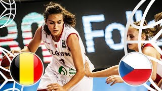Belgium v Czech Republic - Class. 5-6 - Full Game - FIBA U18 Women's European Championship 2018