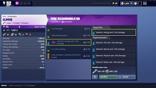 NEW Perk reroll system info from EPIC GAMES! Fortnite: Save the World