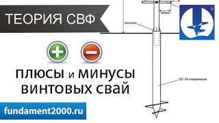 Винтовые сваи. Плюсы и минусы винтовых свай