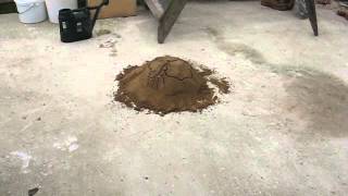 Making Lime Mortar using Quicklime 1 of 3