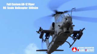 AH-1Z Viper RC Scale Helicopter 500size