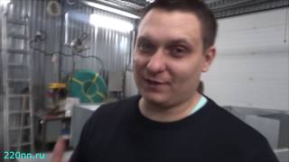 Процесс производства прямоугольного оцинкованного воздуховода вентиляции