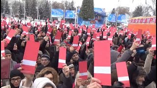 Выдвижение Алексея Навального кандидатом в президенты: Саратов, 24.12.2017 #Навальный2018