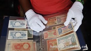 Malaya & British Borneo Banknote collection