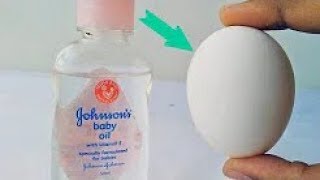Mascarilla Aceite de bebe, clara de huevo y miel  Frótalo en TU CARA y mira los resultados