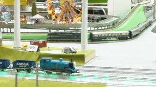 【JAM2012】Hbf 欧州型レイアウトThomas HO-OO@第13回国際鉄道模型コンベ
