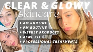 COMPLETE SKINCARE ROUTINE | everything I use for glowing, clear skin