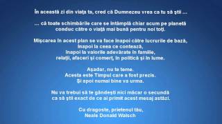 In aceasta zi din viata ta, cred ca Dumnezeu vrea ca tu sa stii (154)....