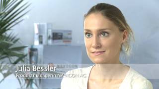 NAVIGON 8410  Exclusive German  Interview with NAVIGON product manager Julia Bessler