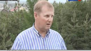 Роботы тушат пожар в Пугачево (Удмуртия)
