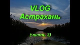 Астрахань. Рыбалка. База "Протока" (часть 2)
