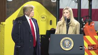 Pres. Donald Trump delivers remarks at H&K Equipment Company in Coraopolis, Pennsylvania | ABC News