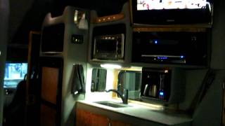 "Custom"  Semi Truck Sleeper Interior