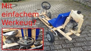 Kettcar mit Motor selber bauen 50km/h+ |1080p |Ger