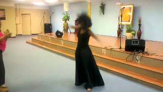 sha simpson rain on us praise dance #1