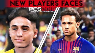 PES 2018 | Player Faces | Neymar , Reus , Emre mor & MORE
