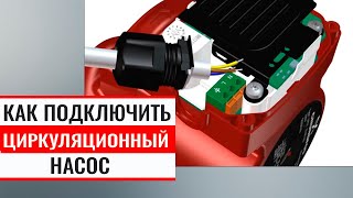 Подключение циркуляционного насоса Grundfos - схема, полярность