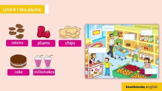 Family and Friends Grade 1 Unit 9 I like plums!