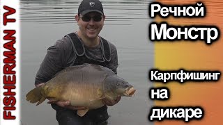 Речной монстр Карпфишинг на Диком водоёме