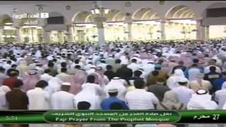 المدينه النبويه II المسجد النبوي II صلاة الليل وليست الفجر    27-1-1435هـ