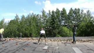 Кроссфит кирпичами  CrossFit bricks
