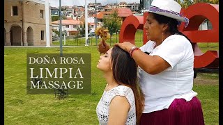 DOÑA ROSA - ASMR LIMPIA, NECK - MASSAGE, SPIRITUAL CLEANSING, Cuenca,Oharai, التطور الروحي, luo dong