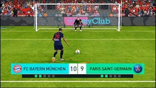 PES 2018 | BAYERN MUNICH vs PSG | Buffon debut | Penalty Shootout | Gameplay PC