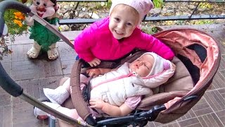ВЛОГ:У нас появился РЕБОРН Катя / Играем в дочки матери