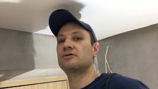 Как поставить внешний угол натяжного потолка Ч.1