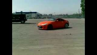 Nissan 360z на дрифт-шоу в Тольятти  27.05.2012
