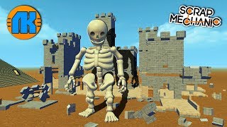 ? ВЫЖИВШИЕ нашли СТАРЫЙ ЗАМОК с МУМИЕЙ ? МУЛЬТИК в СКРАП МЕХАНИК !!! СКАЧАТЬ Scrap Mechanic !!!