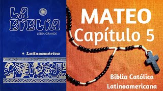 ❤️✝️ Evangelio SEGÚN MATEO Capítulo 5 | Biblia CATÓLICA  Latinoamericana