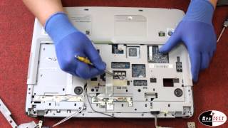 Как разобрать и собрать ноутбук Acer Aspire 7520G. Ремонт ноутбука Макеевка.