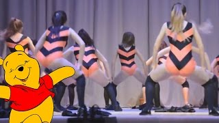 Russian Girls Twerk To Winnie The Pooh