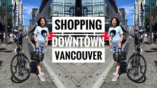 SHOPPING IN DOWNTOWN VANCOUVER | DAY 8