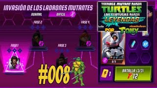 Tortugas Ninja Leyendas "Cap. 8.- Invasión de los ladrones mutantes, Fases 1 a 3 (dificil)" por Tony
